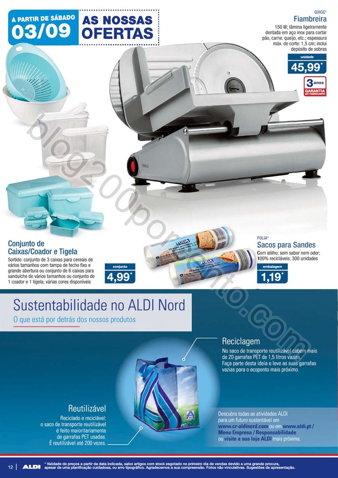 Antevisão Folheto ALDI Promoções a partir de 31