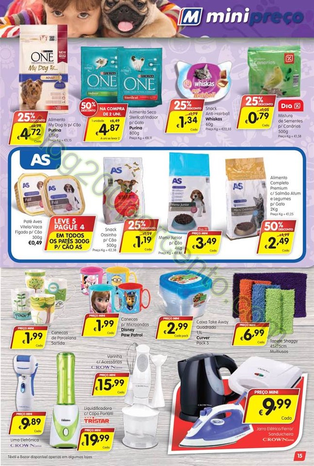 Antevisão Folheto MINIPREÇO promoções de 7 a 1