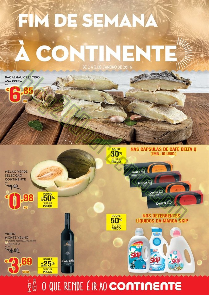 Antevisão Folheto CONTINENTE Fim de semana dias 2