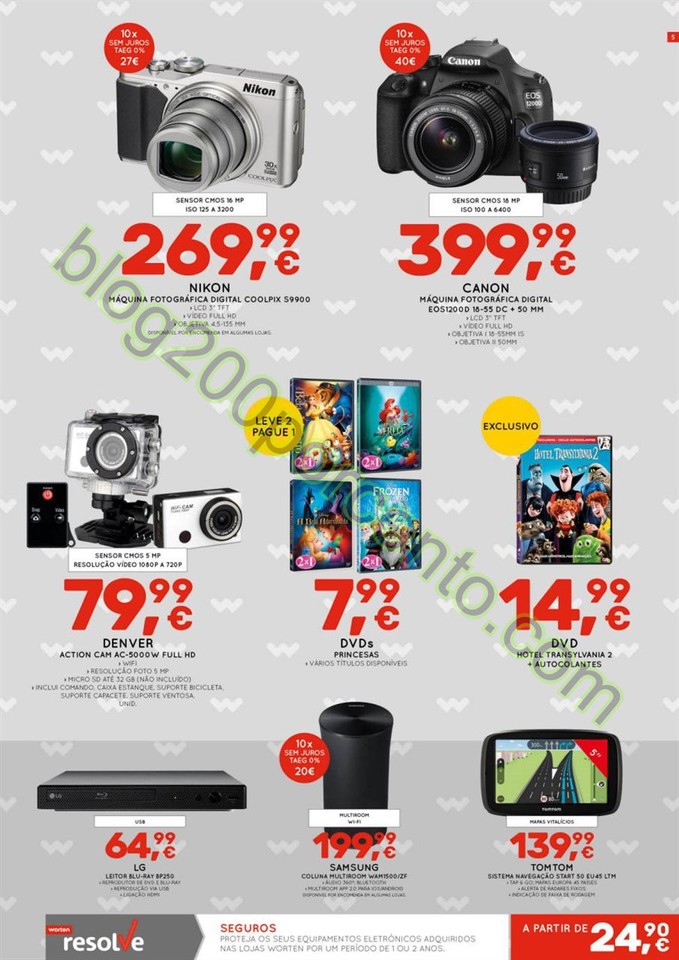 Antevisão Folheto WORTEN Promoções de 17 a 30 m