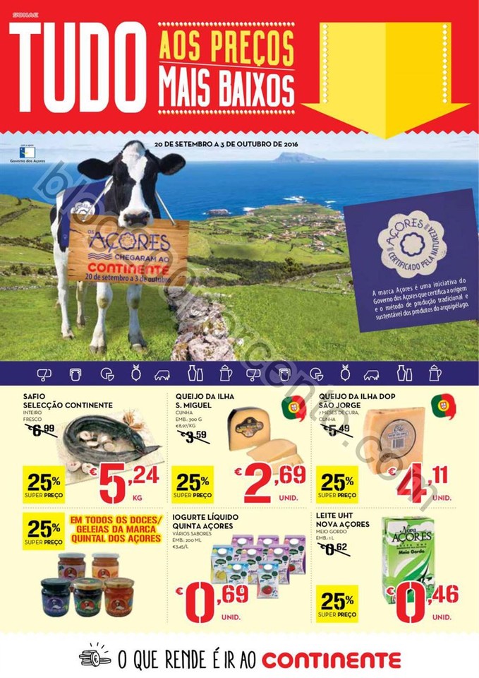 Antevisão Folheto CONTINENTE Especial Açores Pro