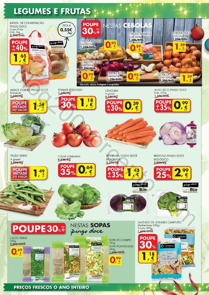 Antevisão Folheto PINGO DOCE Fim de semana de 11 