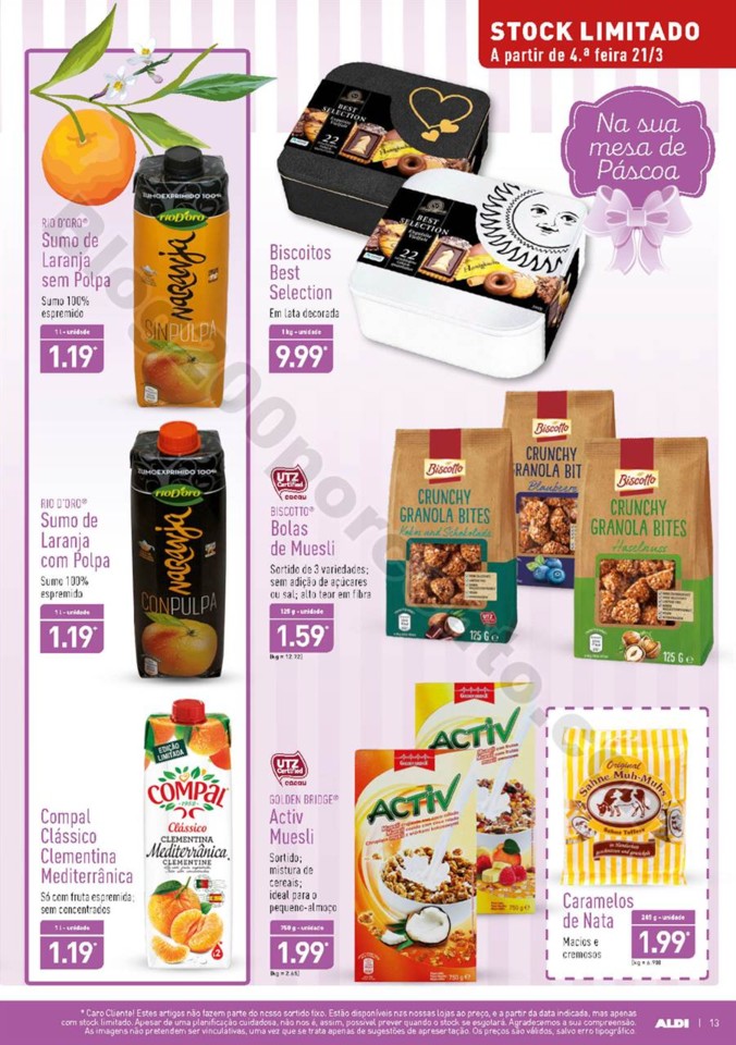 Antevisão Folheto ALDI Promoções a partir de 21