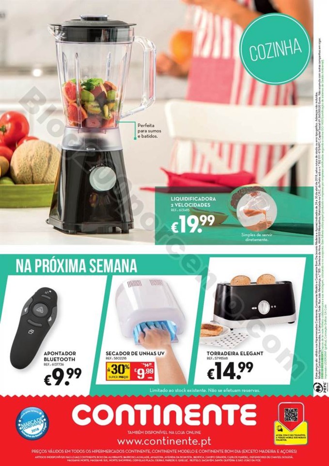 Antevisão Folheto CONTINENTE Bazarão promoções
