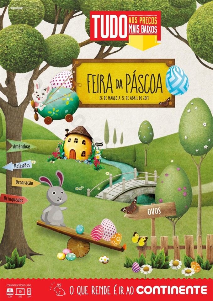 Antevisão Folheto CONTINENTE Madeira Páscoa Prom