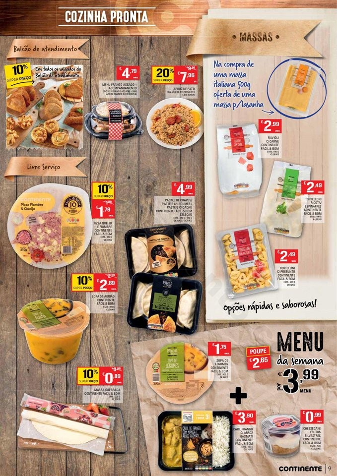 Antevisão Folheto CONTINENTE Promoções de 12 a 