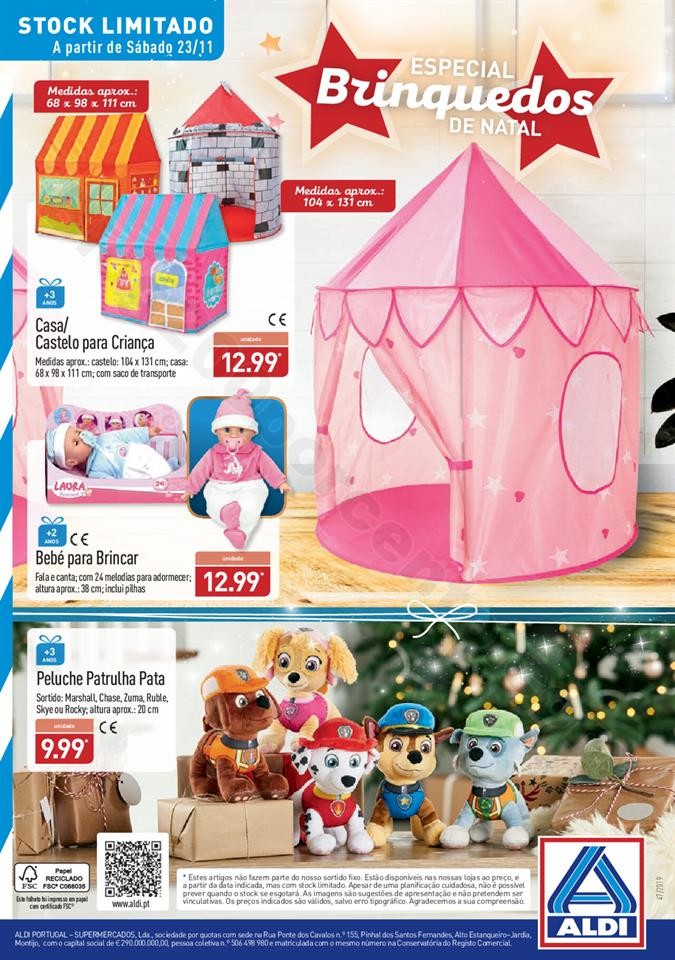 Antevisão Folheto ALDI Natal + Promoções a part