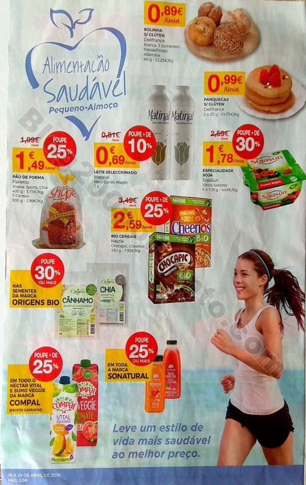 Intermarché Folheto promoções de 18 a 24 abril 