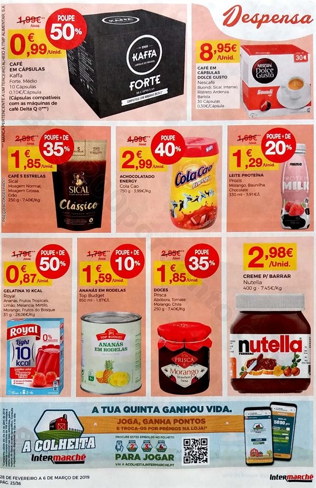 antevisao folheto intermarche 28 fevereiro a 6 mar