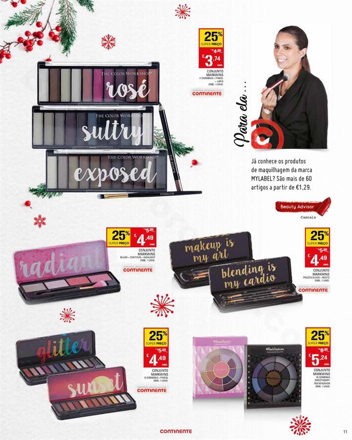 Natal em beleza CONTINENTE 29 outubro a 15 novembr