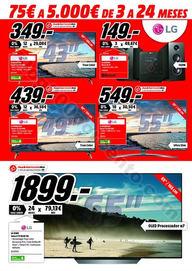 Antevisão Folheto MEDIA MARKT Promoções de 17 a