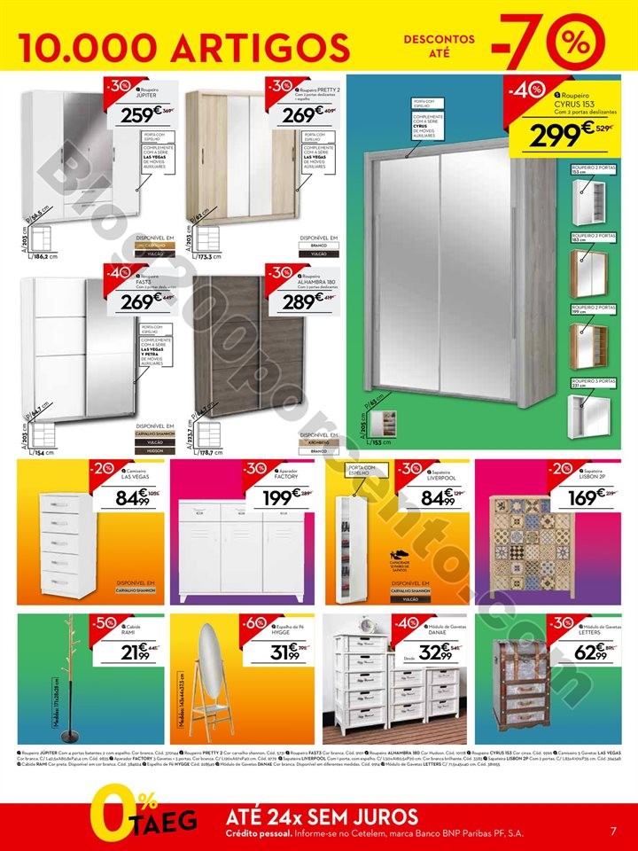 Antevisão Folheto CONFORAMA Saldos promoções de