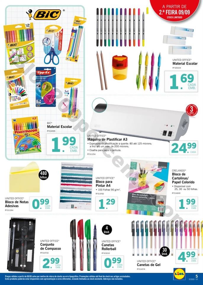 Antevisão Folheto LIDL Promoções a partir de 9 