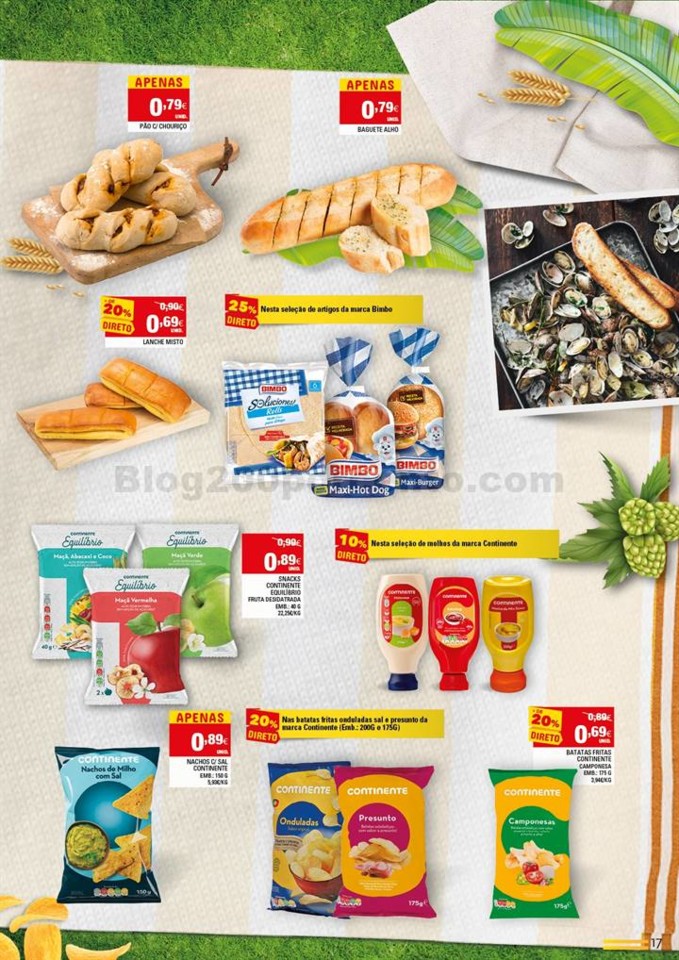 continente cervejas e mariscos promoções de 9 a 