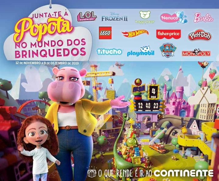 Antevisão Folheto CONTINENTE Catálogo Brinquedos