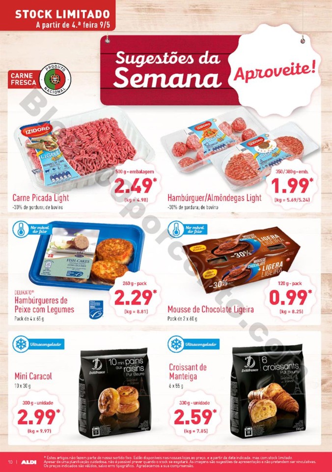 Antevisão Folheto ALDI Promoções a partir de 9 