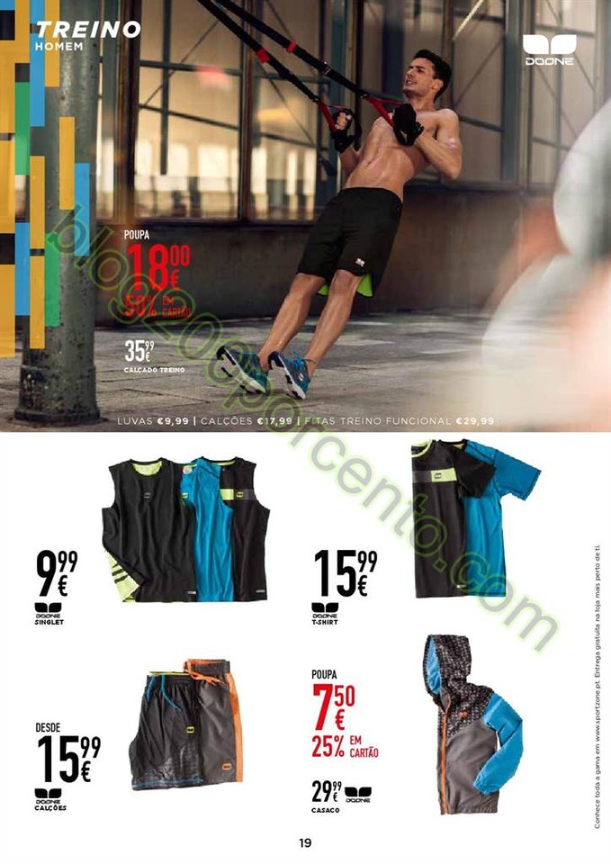 Novo Folheto SPORT ZONE promoções de 28 março a