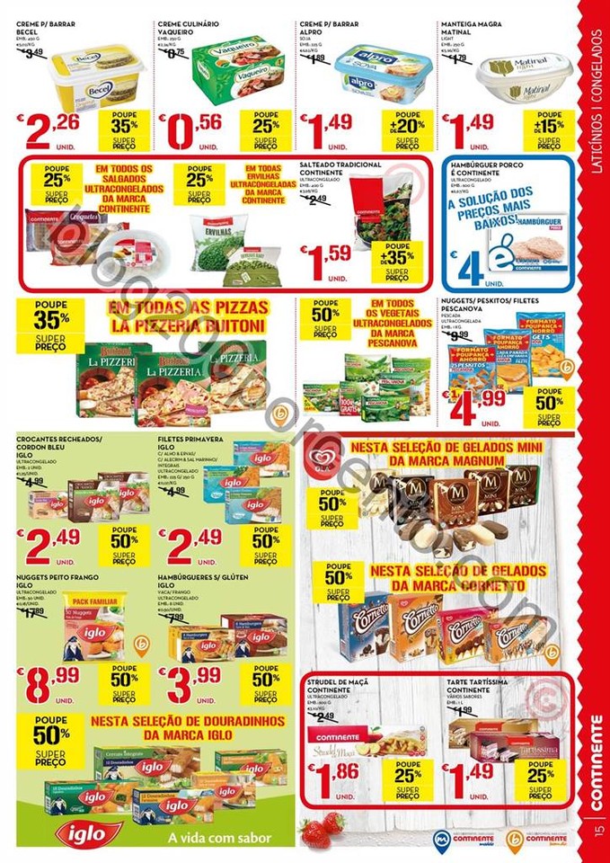 Antevisão Folheto CONTINENTE Promoções de 5 a 1