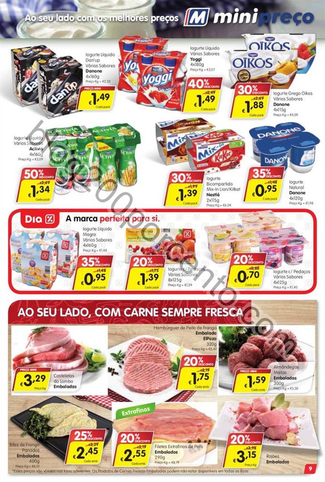 Antevisão Folheto MINIPREÇO Promoções de 23 a 
