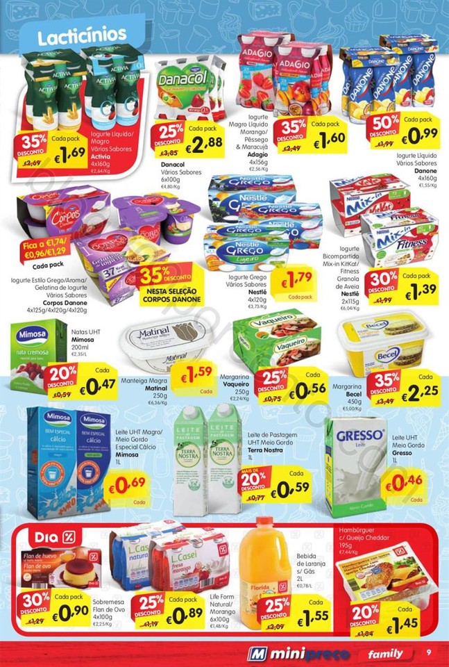 Antevisão Folheto MINIPREÇO Family promoções d