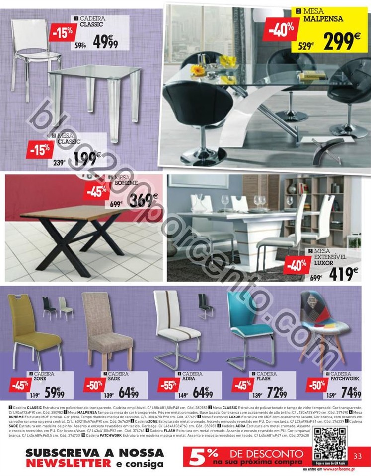 Antevisão Folheto CONFORAMA Promoções de 28 jul