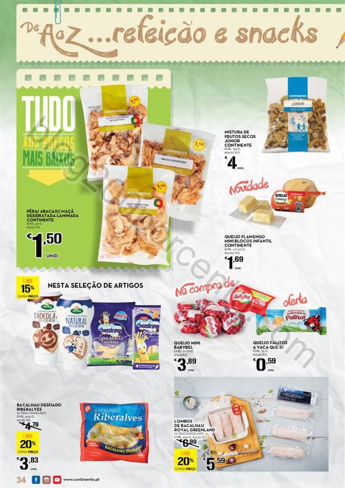 Antevisão Folheto MODELO Regresso às aulas de 18