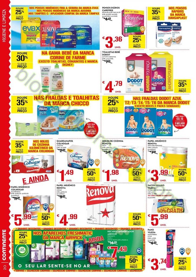 Antevisão Folheto CONTINENTE promoções de 29 ma