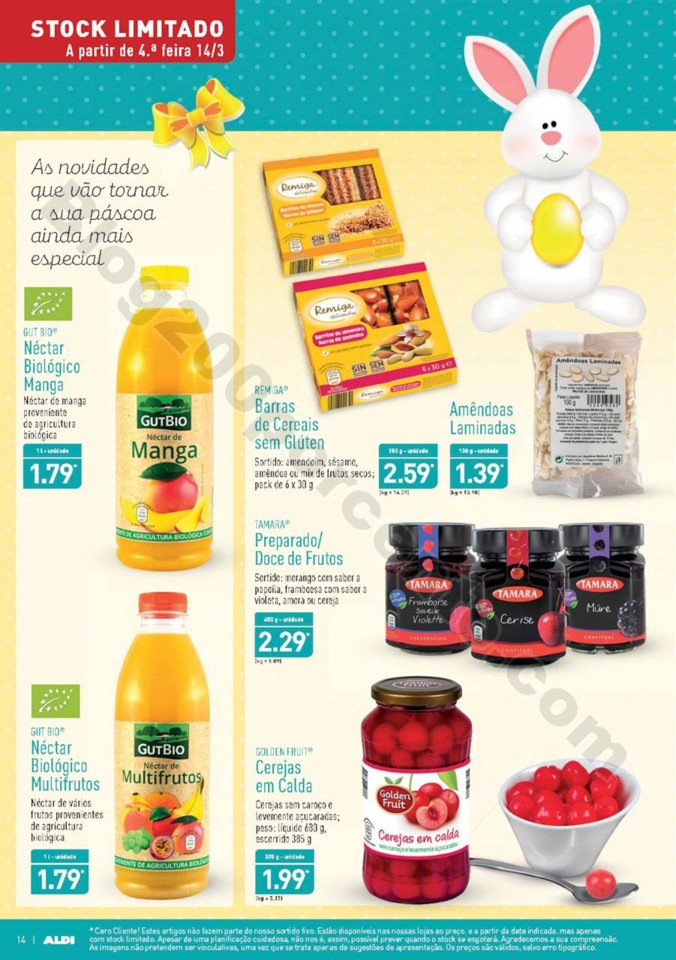 Antevisão Folheto ALDI Promoções a partir de 14