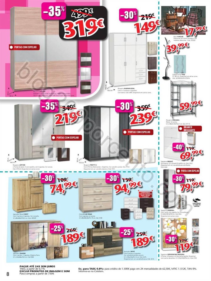 Novo Folheto CONFORAMA promoções de 8 a 29 setem