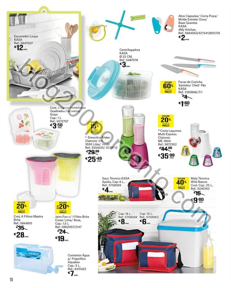 Antevisão Folheto CONTINENTE Kasa verão de 19 ju