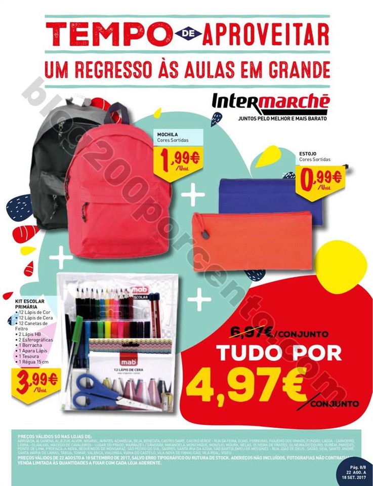 Antevisão Folheto INTERMARCHÉ Regresso às aulas