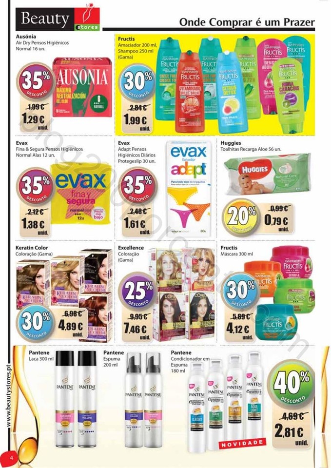 Antevisão Folheto BEAUTY STORES Promoções de 7 