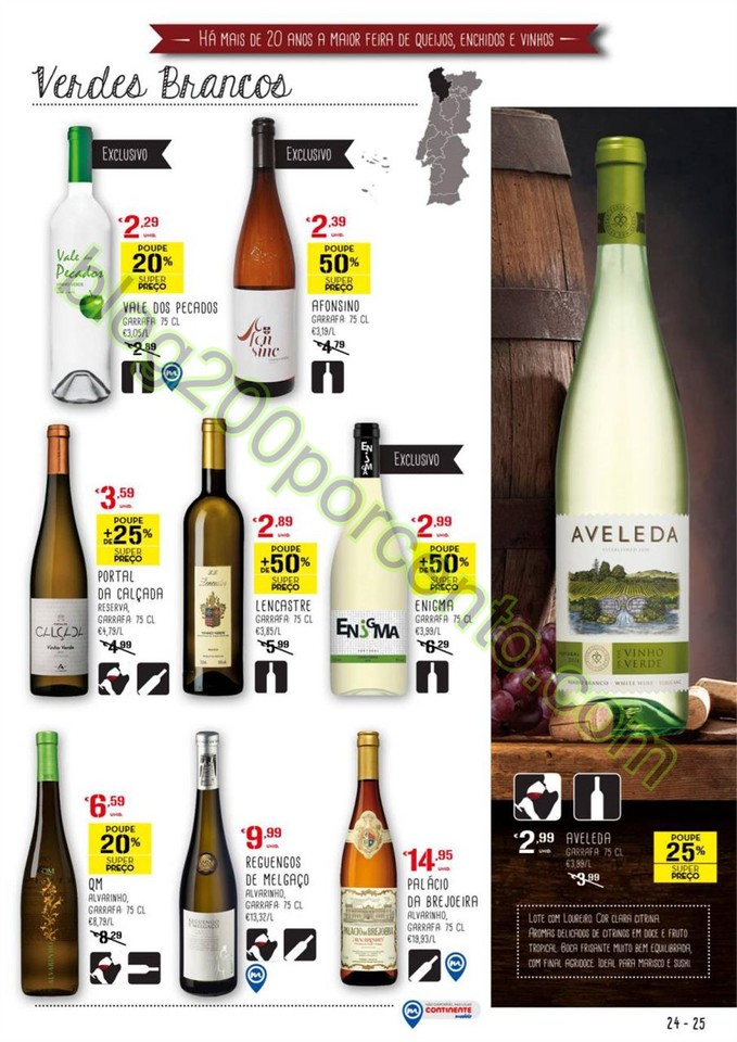 Antevisão Folheto CONTINENTE Feira queijos, enchi