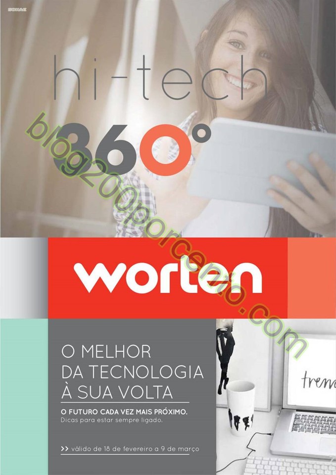 Novo Folheto WORTEN 360 Promoções de 18 fevereir