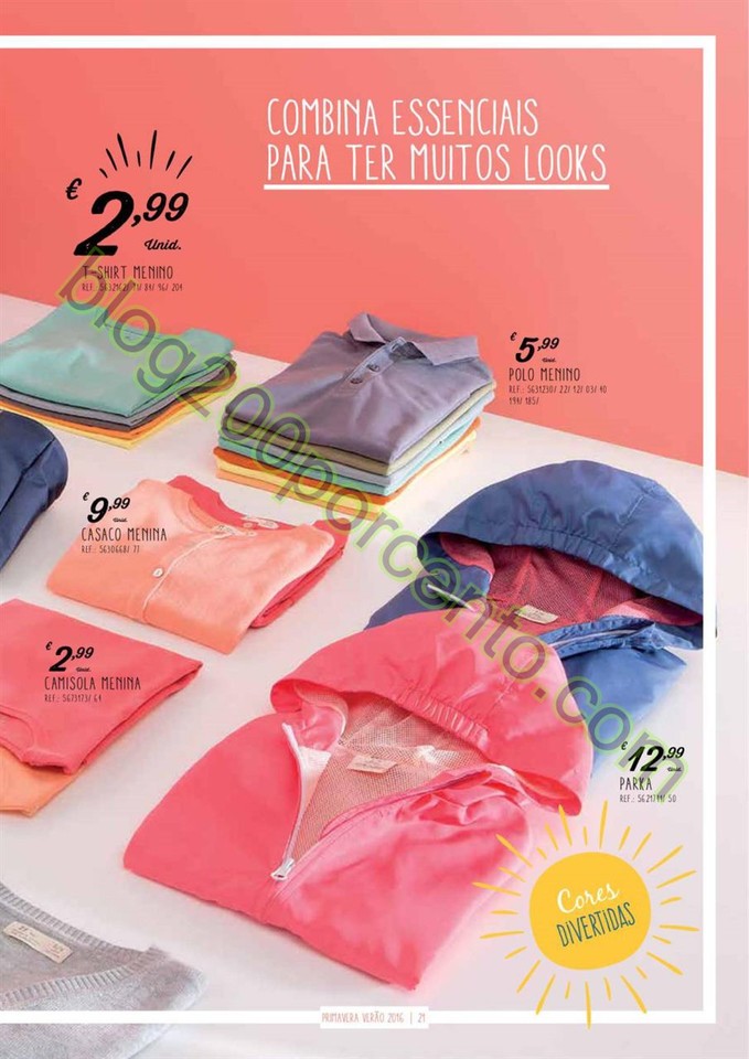 Antevisão Folheto CONTINENTE Moda Primavera de 8 