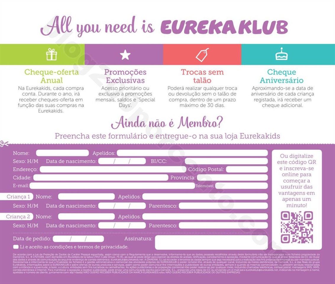 Antevisão Folheto Brinquedos EUREKAKIDS Natal 201