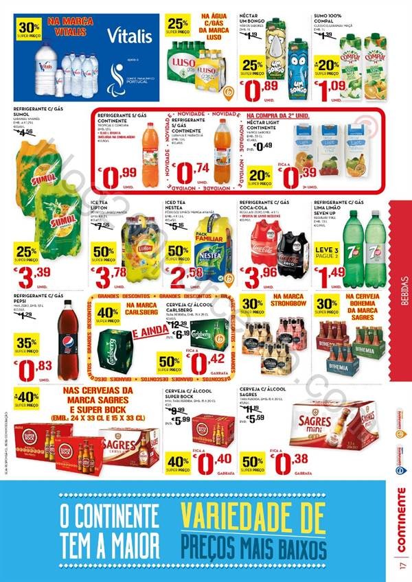 Antevisão Folheto CONTINENTE Promoções de 13 a 