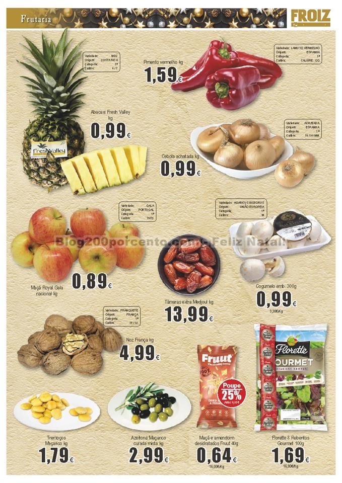 ANtevisão Folheto FROIZ Promoções de 18 dezembr