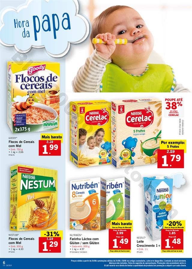 LIDL Promoções e Feira do Bebé de 24 a 30 junho