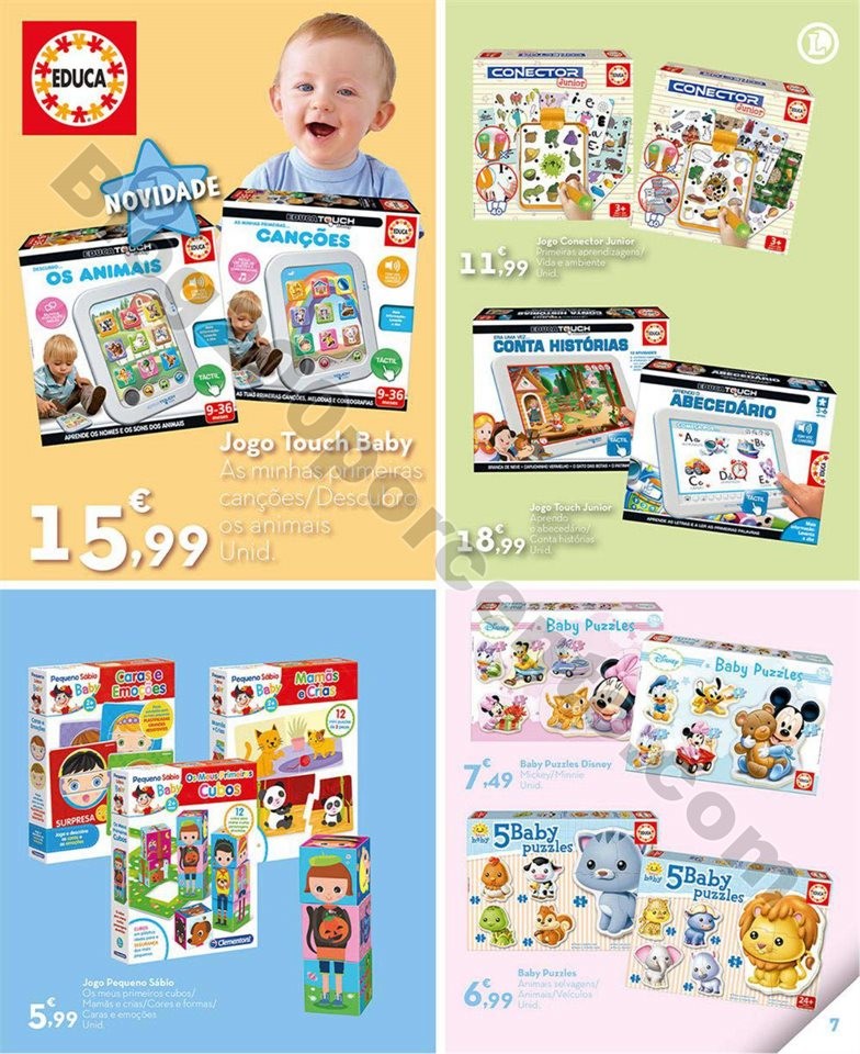 Antevisão Folheto E-LECLERC Brinquedos natal prom
