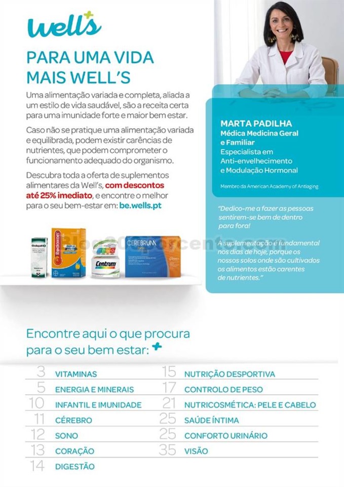 Antevisão Folheto WELLS Promoções de 24 março 