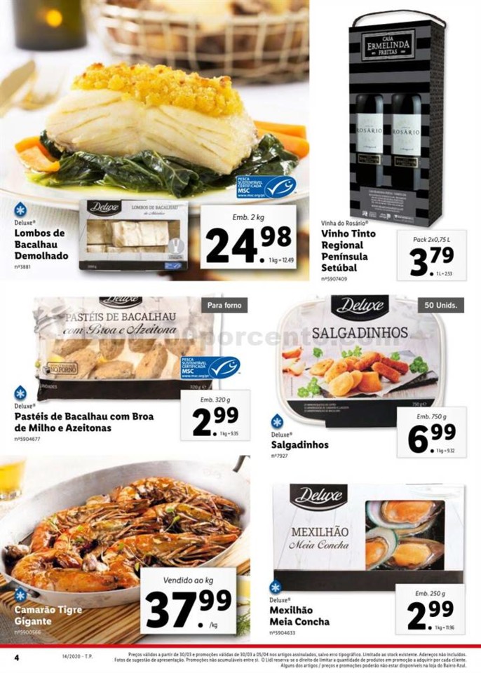 Antevisão Folheto LIDL Promoções de 30 março a