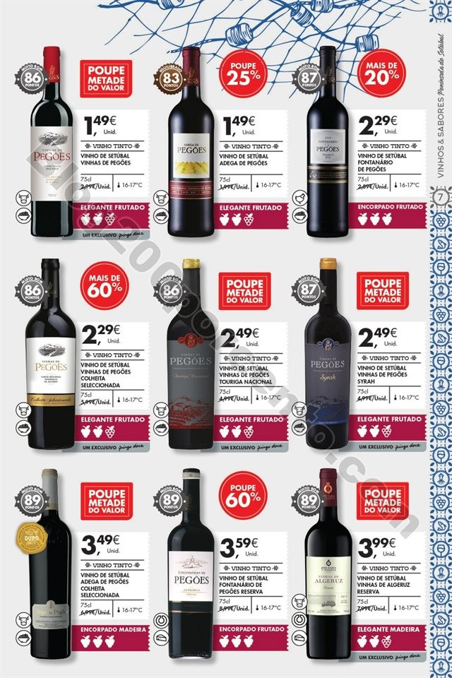 Antevisão Folheto PINGO DOCE Extra Vinhos Promoç