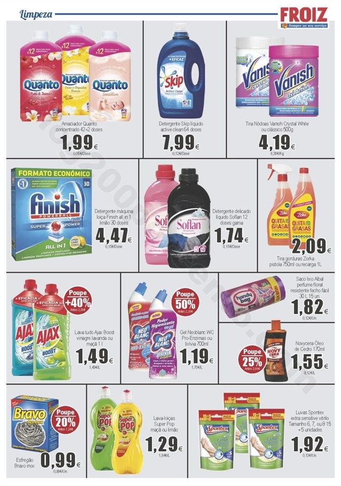 Antevisão Folheto FROIZ Promoções de 30 janeiro
