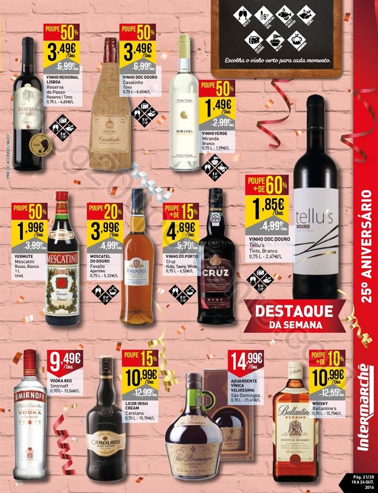 Antevisão folheto INTERMARCHÉ Promoções de 18 