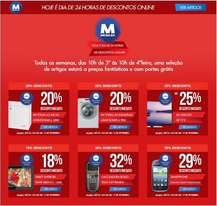 Mega24 | WORTEN | até às 10h de 19 fevereiro