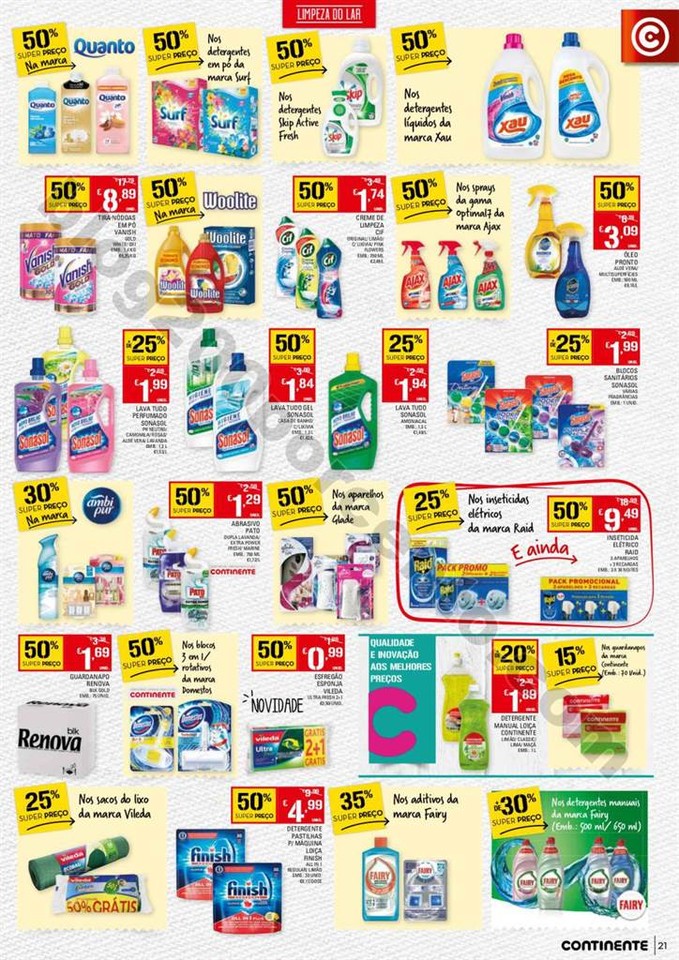Antevisão Folheto CONTINENTE Promoções de 11 a 