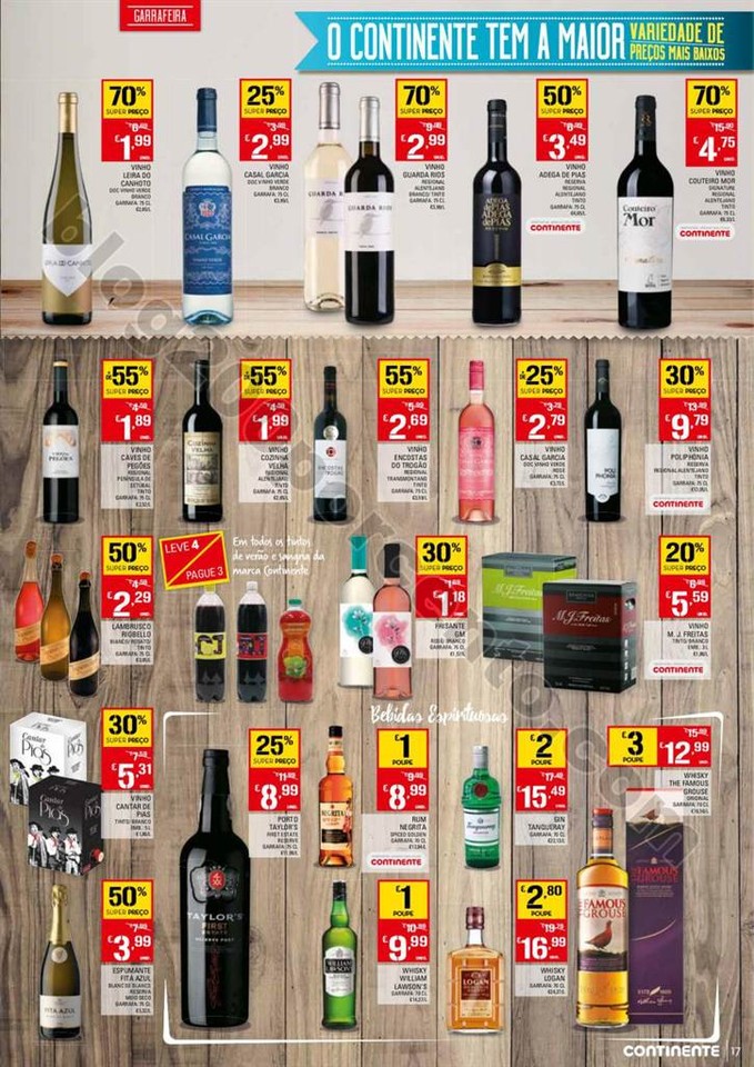 Antevisão Folheto CONTINENTE Promoções de 11 a 