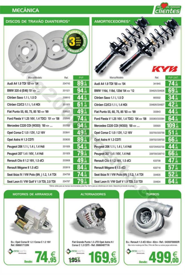 Antevisão Folheto FEU VERT Promoções de 5 març