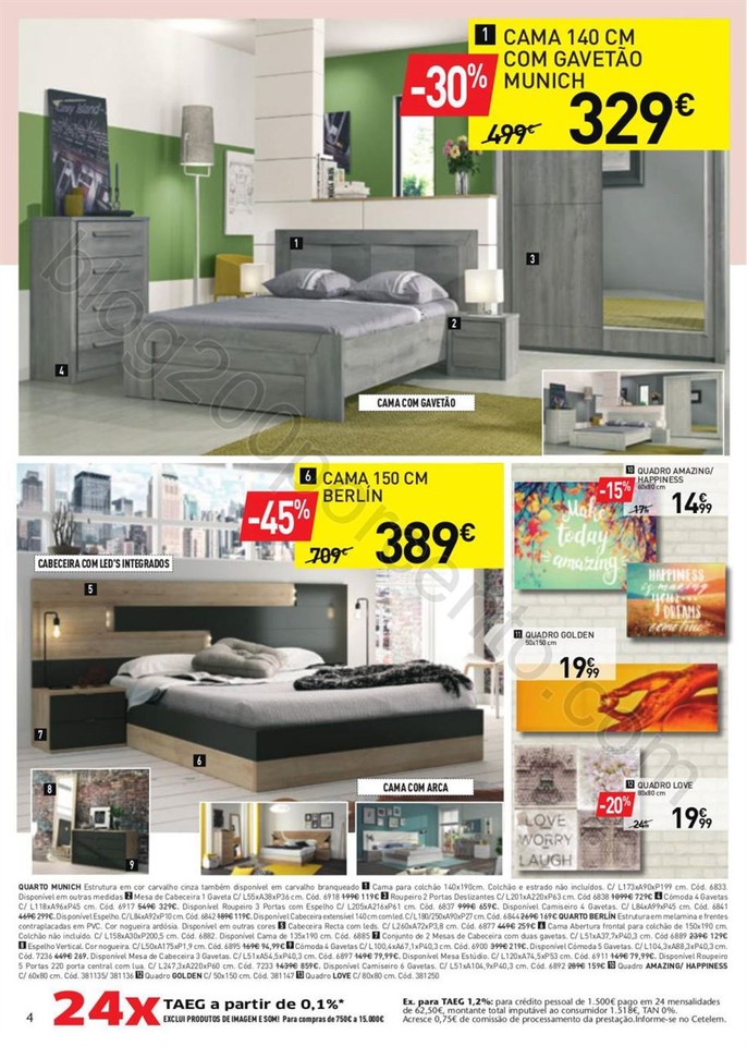 Novo Folheto CONFORAMA promoções de 9 a 23 fever